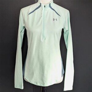 Under Armour Mileage Heat Gear Run 1/2 Zip Long Sleeve Pullover